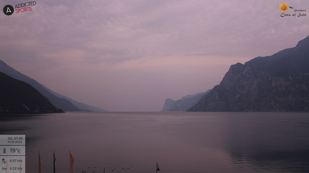 Archiv Foto Webcam Gardasee - Torbole