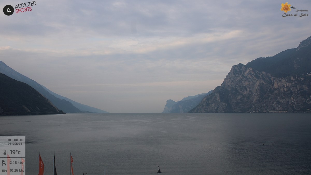 Archiv Foto Webcam Gardasee - Torbole