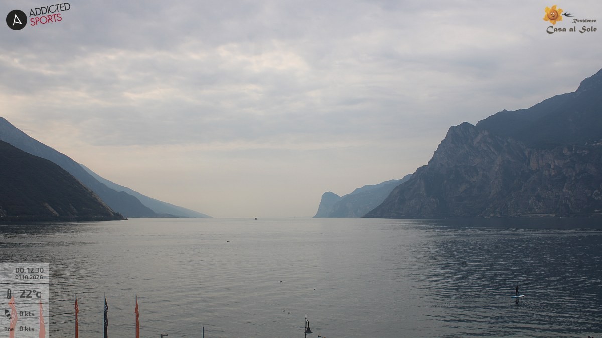 Archiv Foto Webcam Gardasee - Torbole