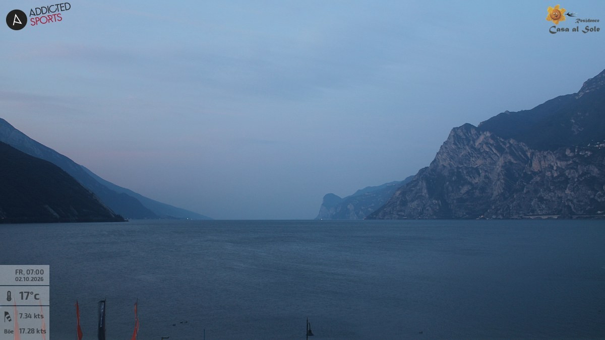 Archiv Foto Webcam Gardasee - Torbole