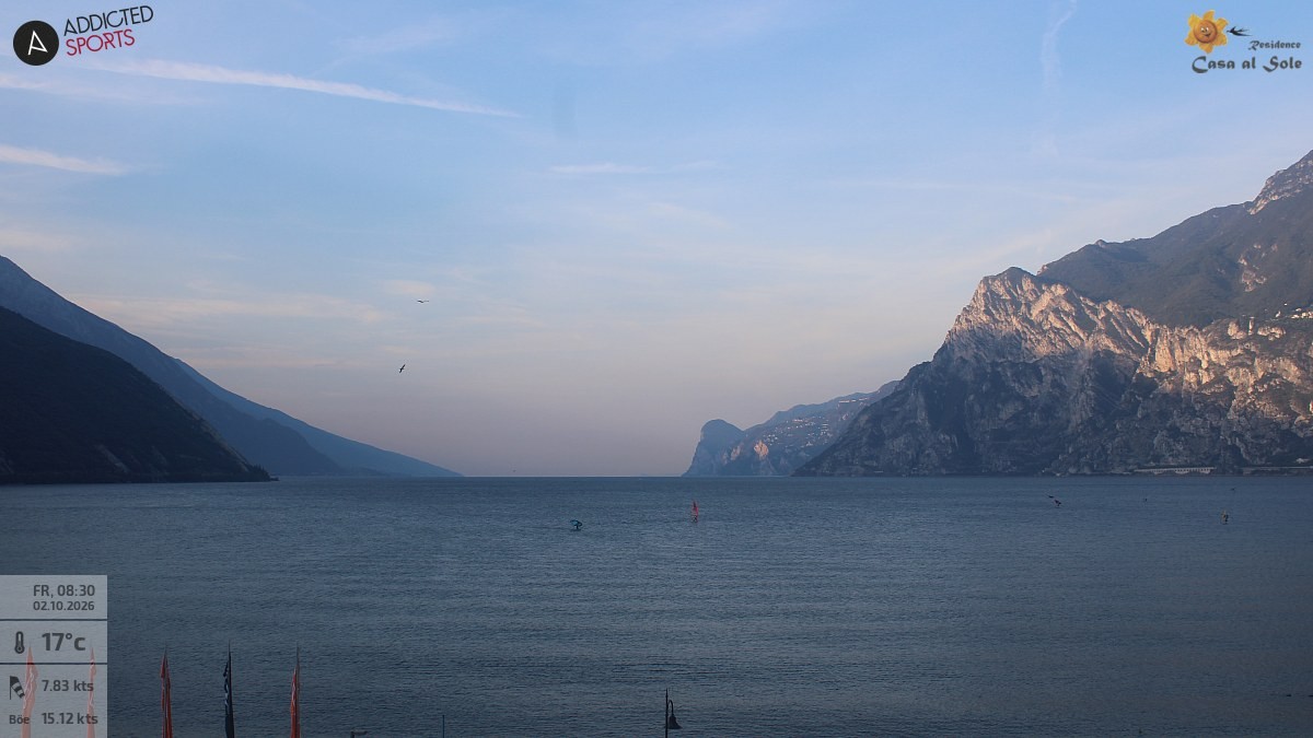 Archiv Foto Webcam Gardasee - Torbole