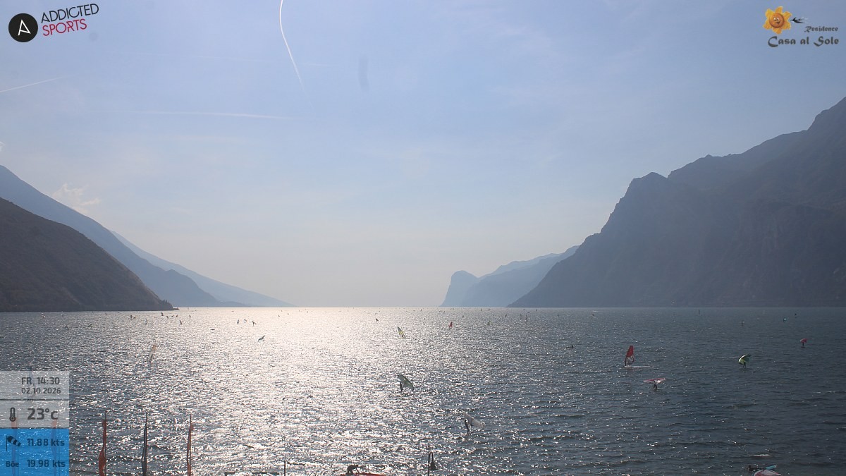 Archiv Foto Webcam Gardasee - Torbole