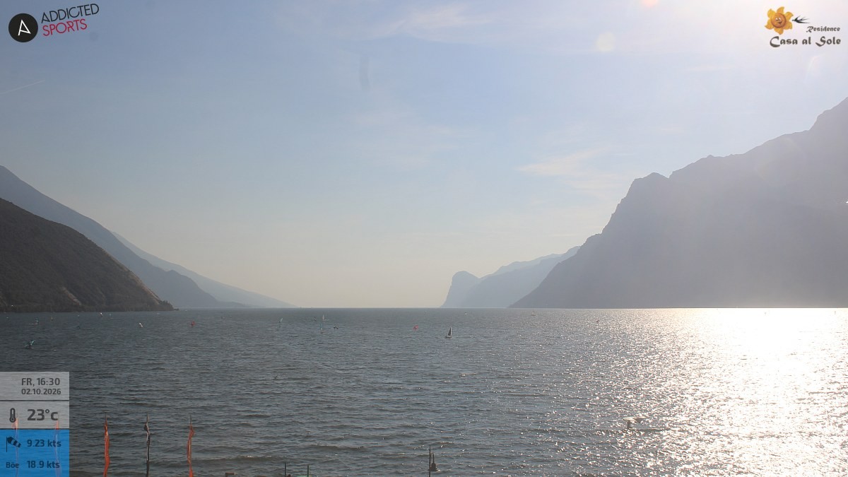 Archiv Foto Webcam Gardasee - Torbole