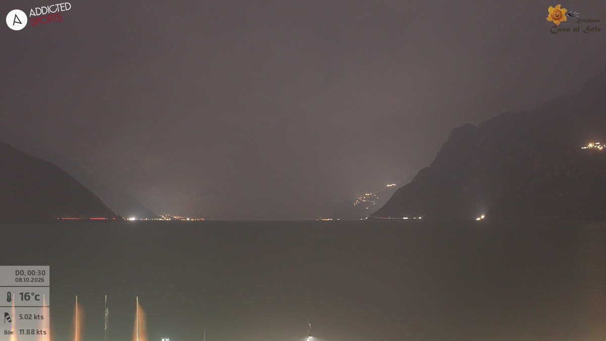 Archiv Foto Webcam Gardasee - Torbole