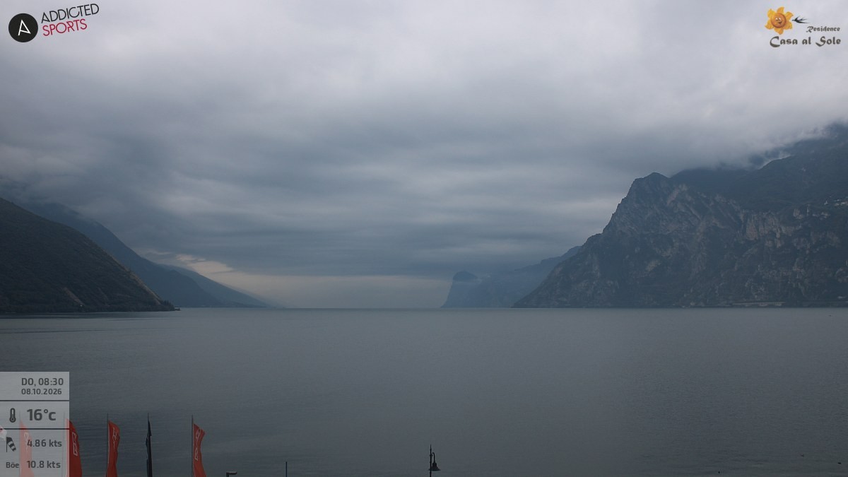Archiv Foto Webcam Gardasee - Torbole