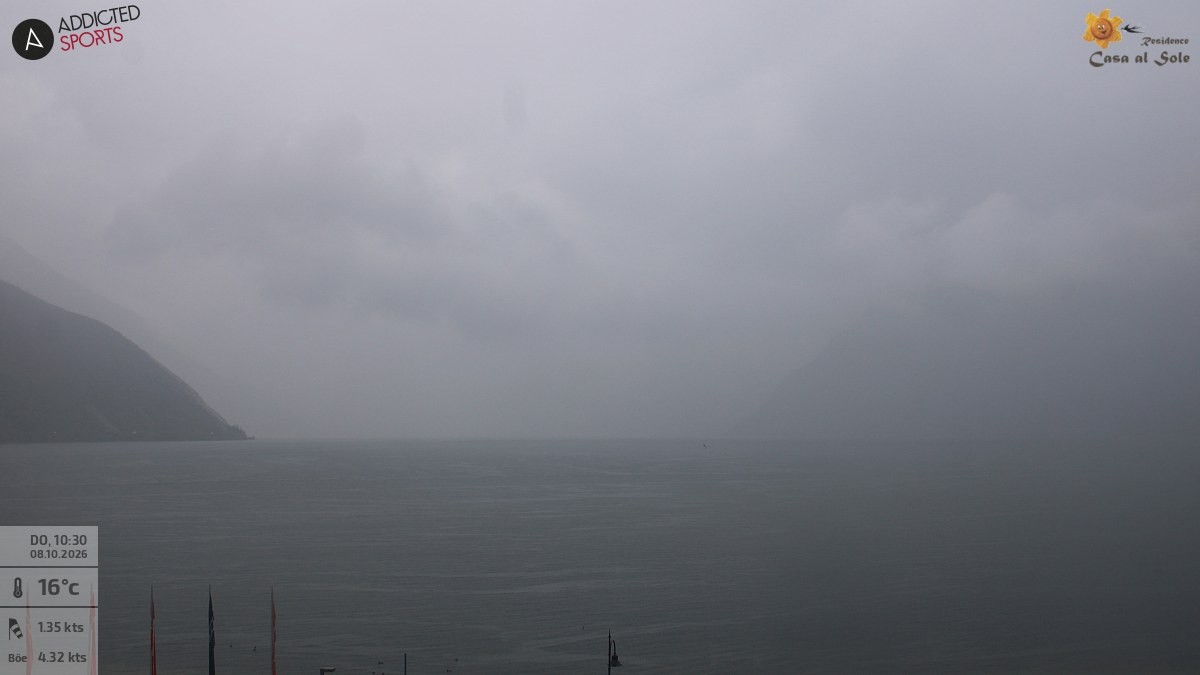 Archiv Foto Webcam Gardasee - Torbole