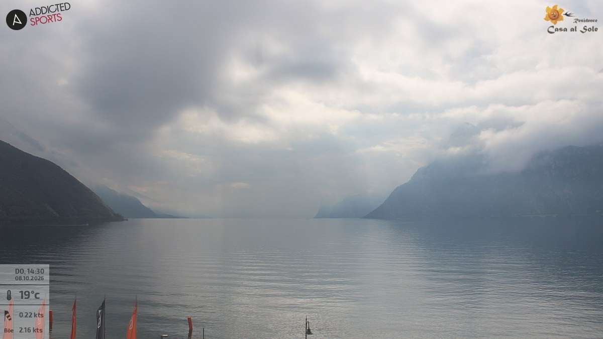 Archiv Foto Webcam Gardasee - Torbole