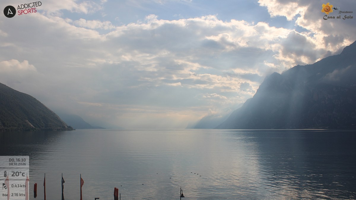 Archiv Foto Webcam Gardasee - Torbole