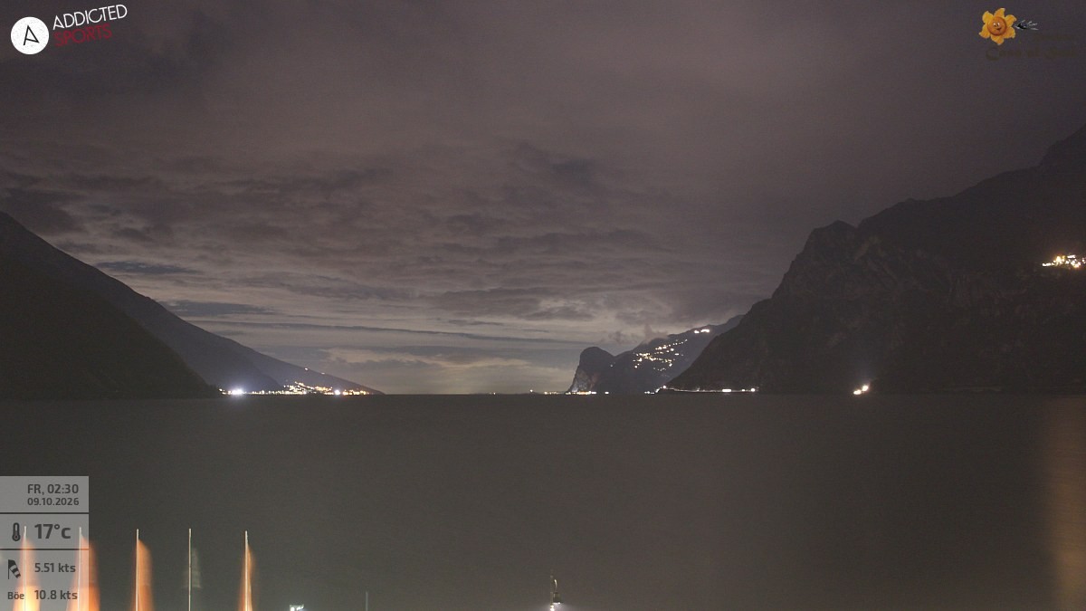 Archiv Foto Webcam Gardasee - Torbole
