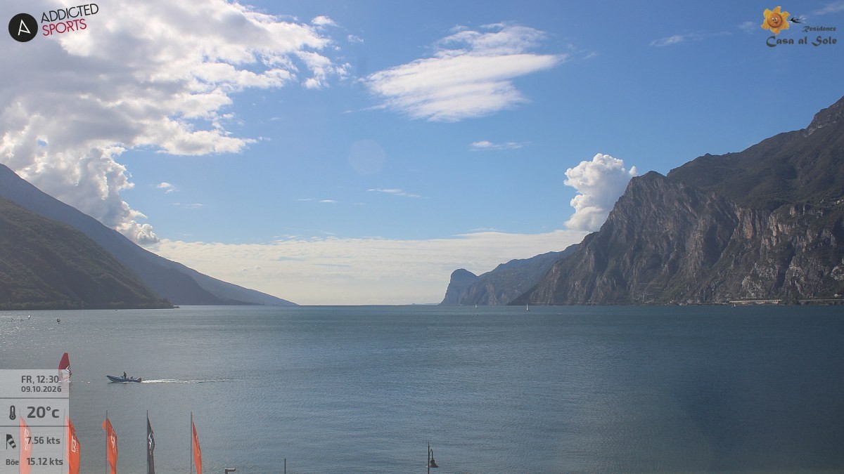 Archiv Foto Webcam Gardasee - Torbole