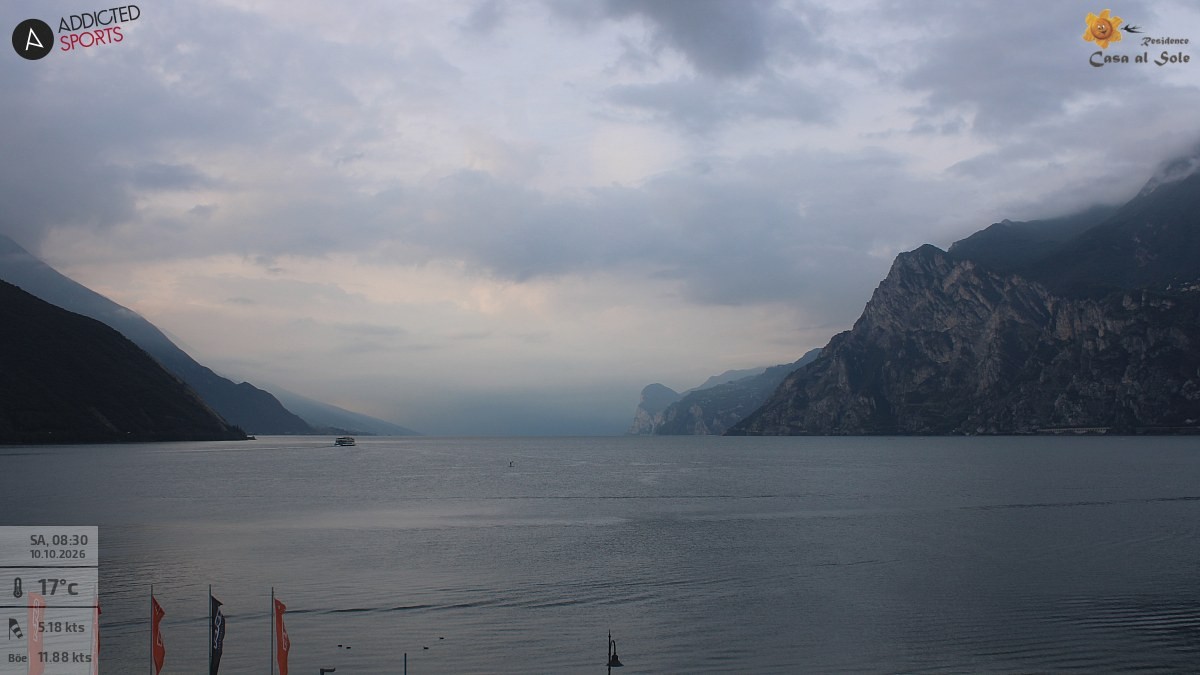 Archiv Foto Webcam Gardasee - Torbole