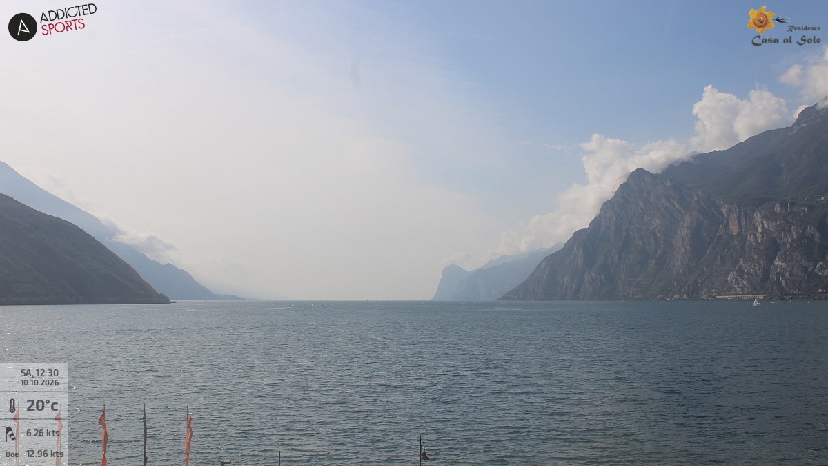 Archiv Foto Webcam Gardasee - Torbole