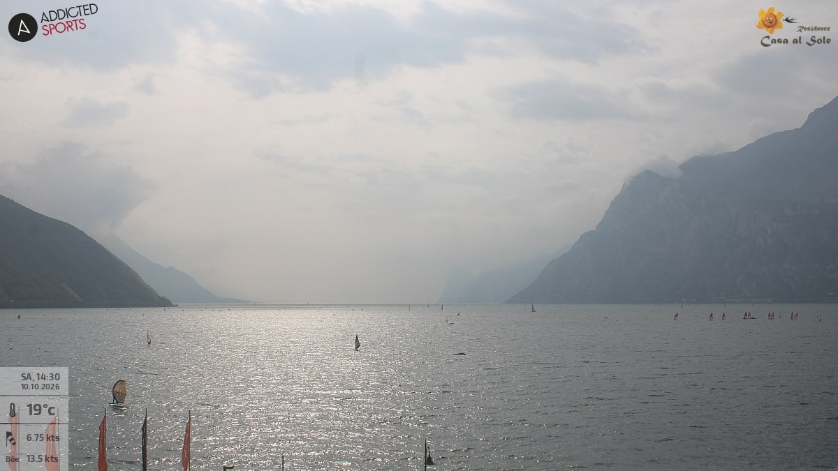 Archiv Foto Webcam Gardasee - Torbole