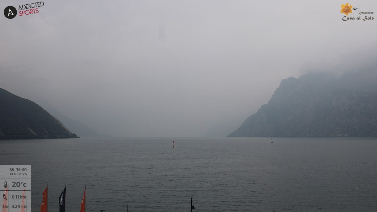 Archiv Foto Webcam Gardasee - Torbole