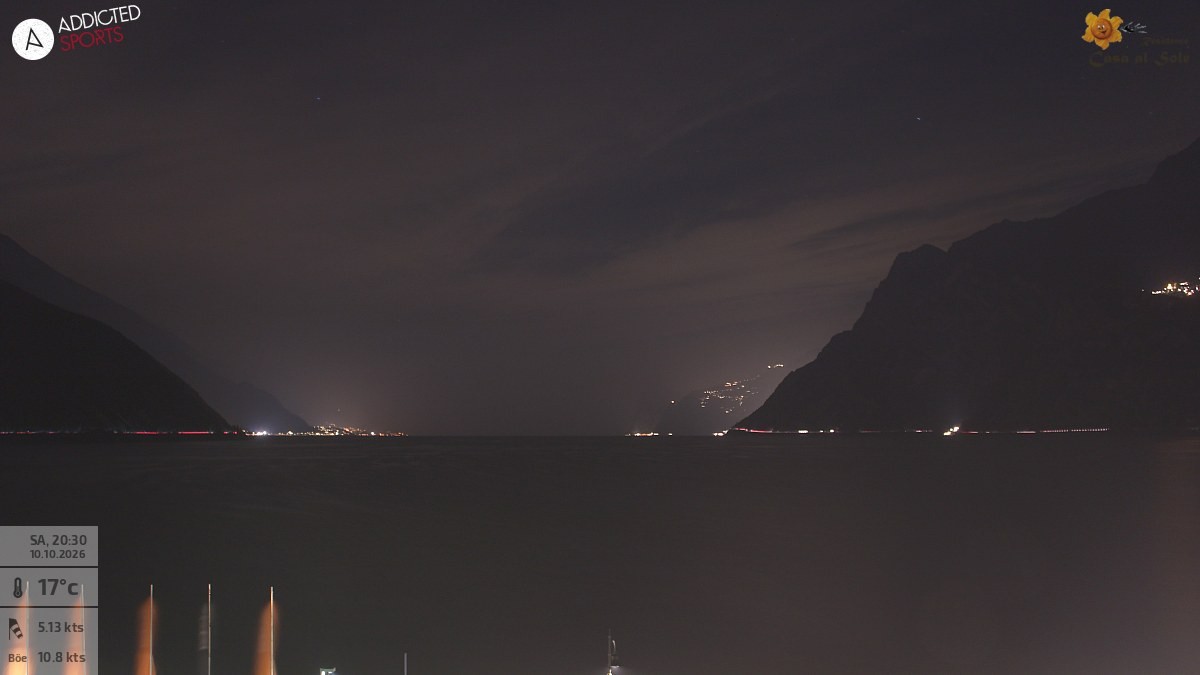 Archiv Foto Webcam Gardasee - Torbole