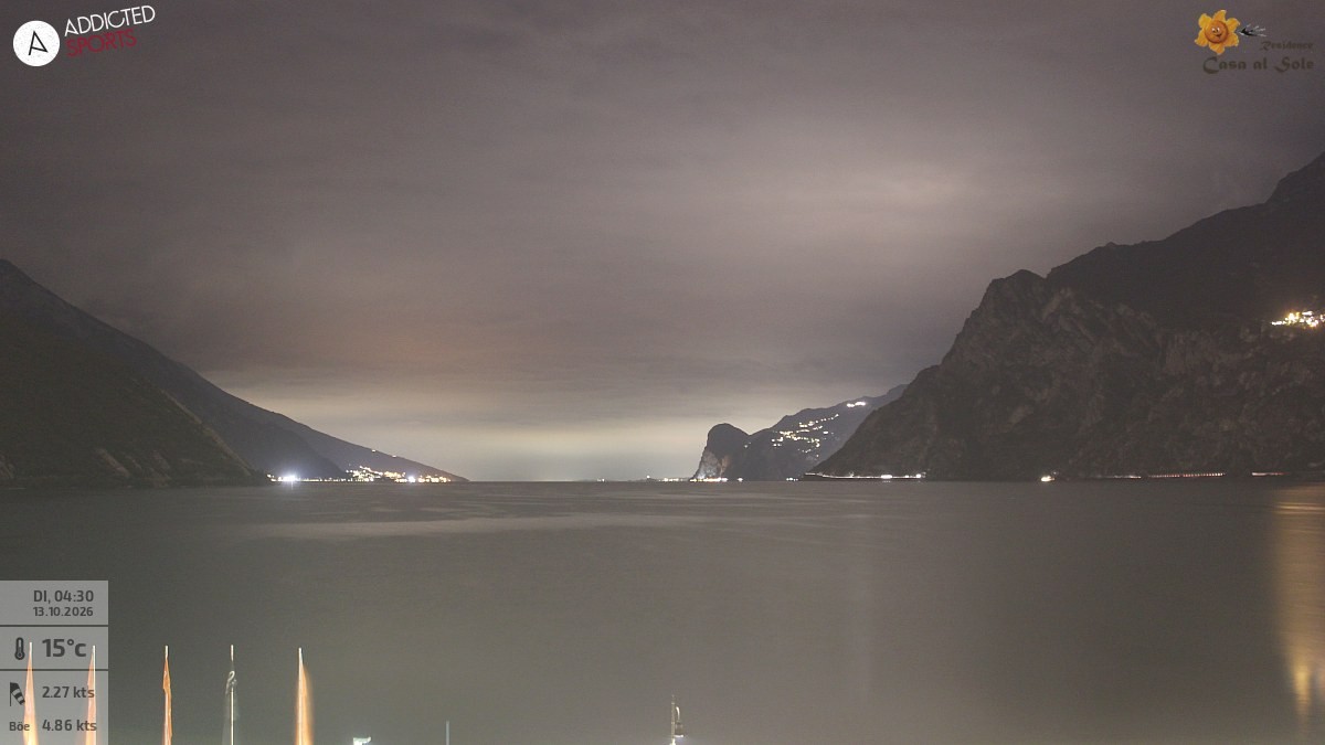 Archiv Foto Webcam Gardasee - Torbole