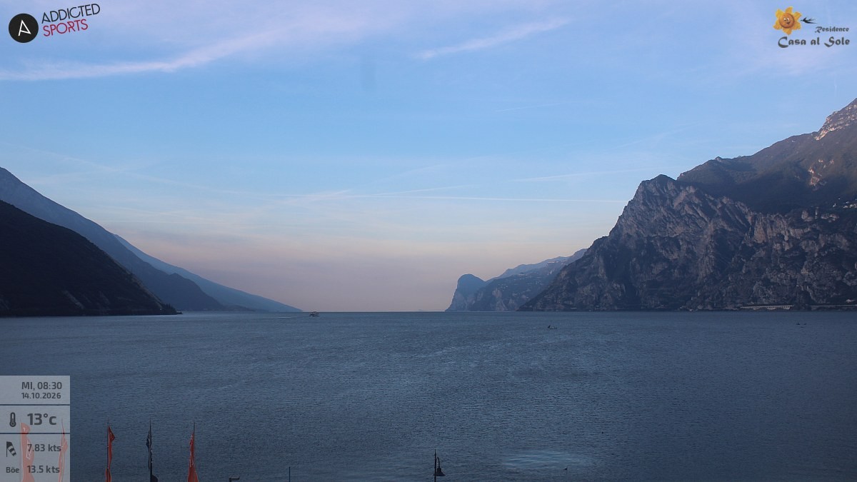 Archiv Foto Webcam Gardasee - Torbole