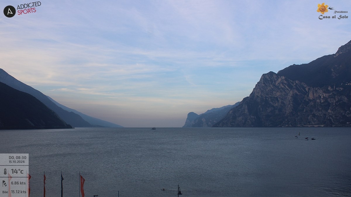 Archiv Foto Webcam Gardasee - Torbole