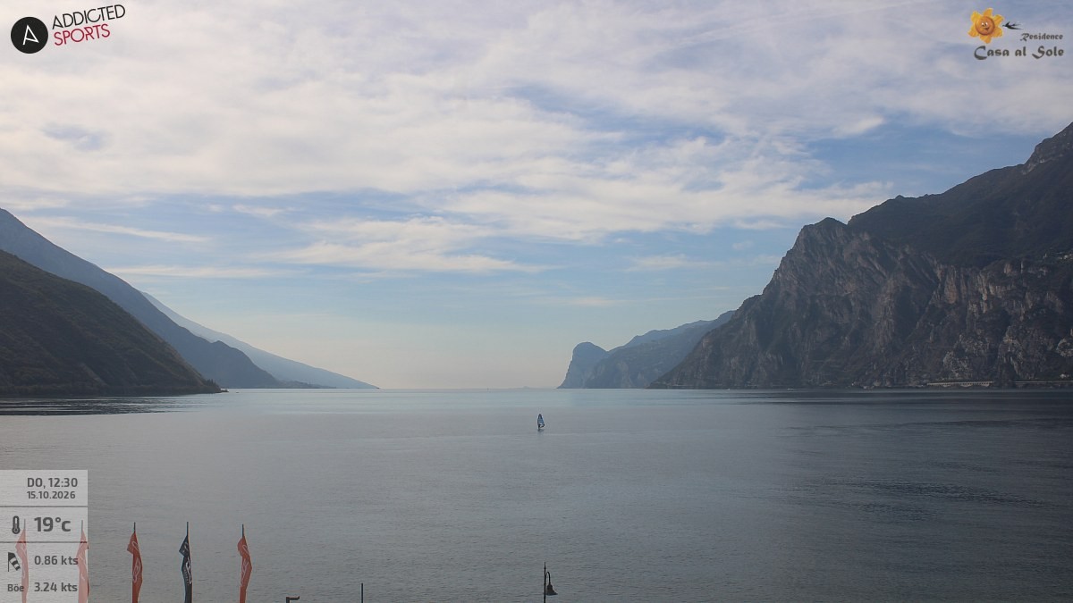 Archiv Foto Webcam Gardasee - Torbole