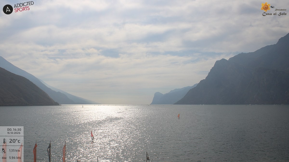 Archiv Foto Webcam Gardasee - Torbole