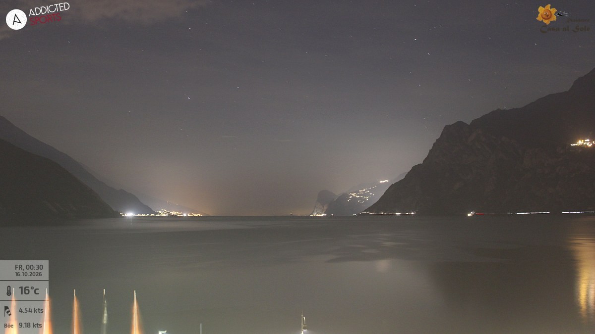 Archiv Foto Webcam Gardasee - Torbole