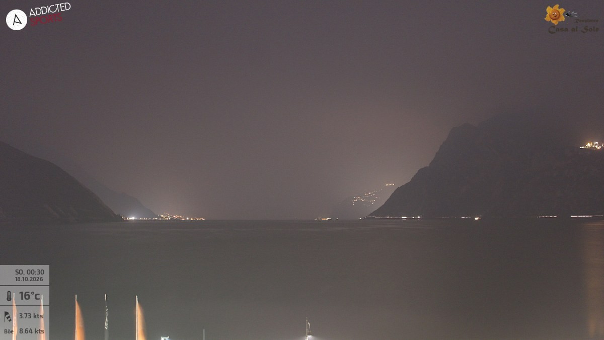 Archiv Foto Webcam Gardasee - Torbole