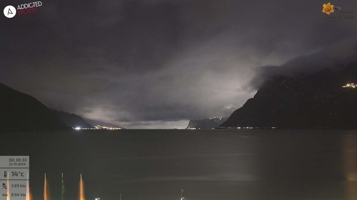 Archiv Foto Webcam Gardasee - Torbole