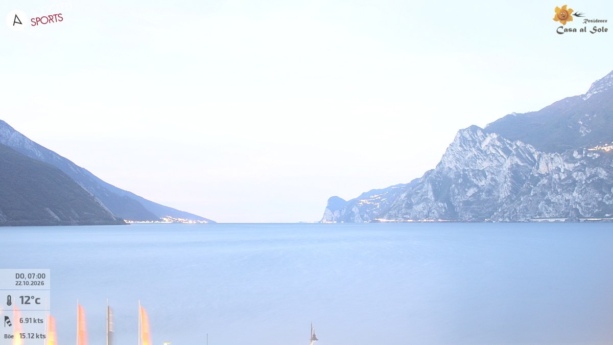 Archiv Foto Webcam Gardasee - Torbole