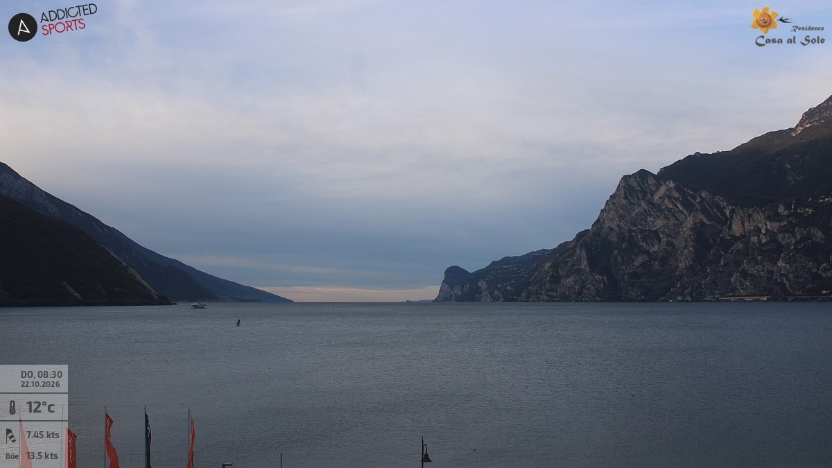Archiv Foto Webcam Gardasee - Torbole