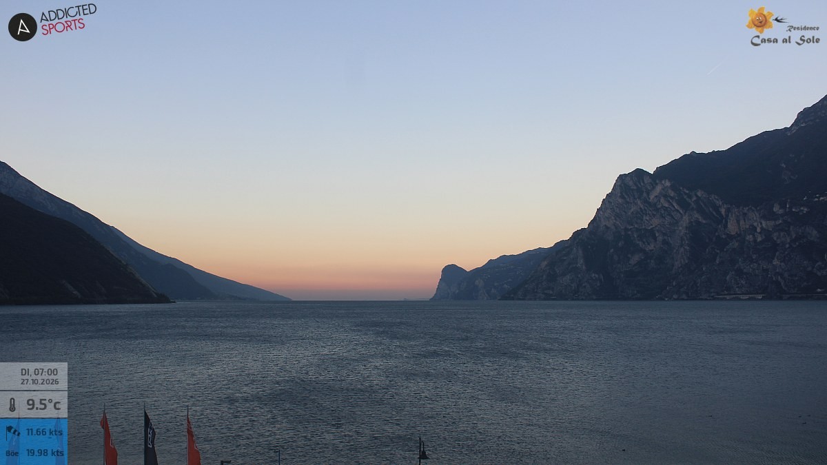 Archiv Foto Webcam Gardasee - Torbole