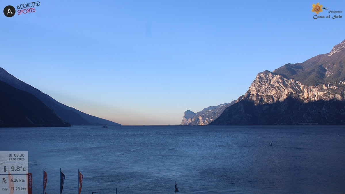 Archiv Foto Webcam Gardasee - Torbole