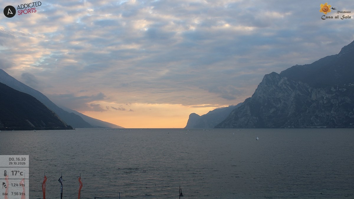 Archived image Webcam Lake Garda: Torbole