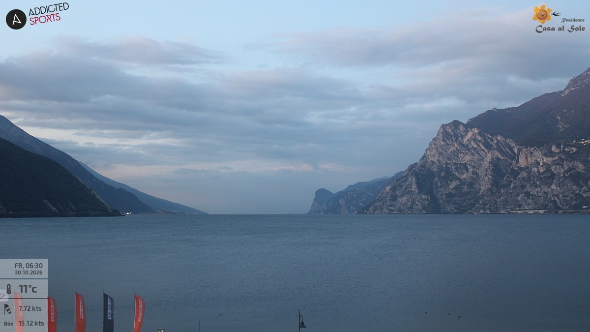 Archiv Foto Webcam Gardasee - Torbole