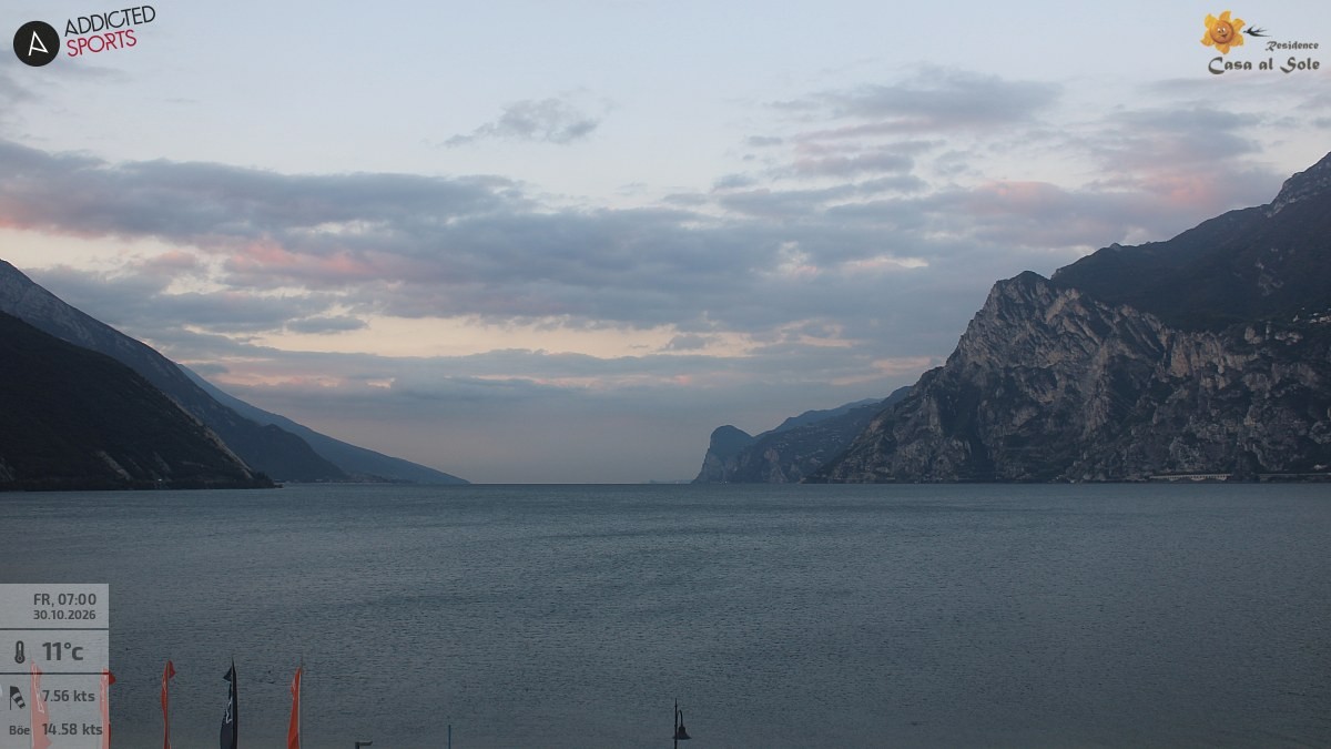 Archiv Foto Webcam Gardasee - Torbole