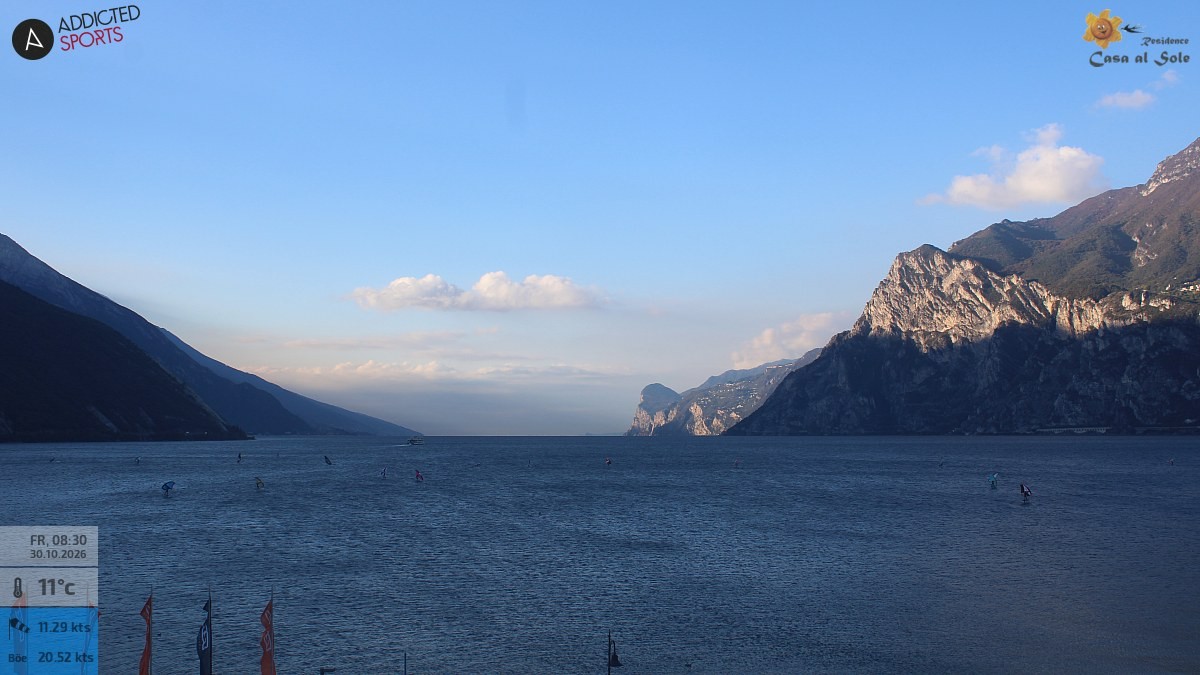Archiv Foto Webcam Gardasee - Torbole