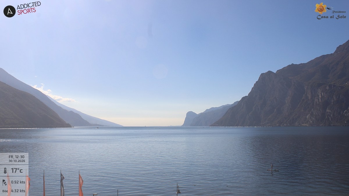 Archiv Foto Webcam Gardasee - Torbole
