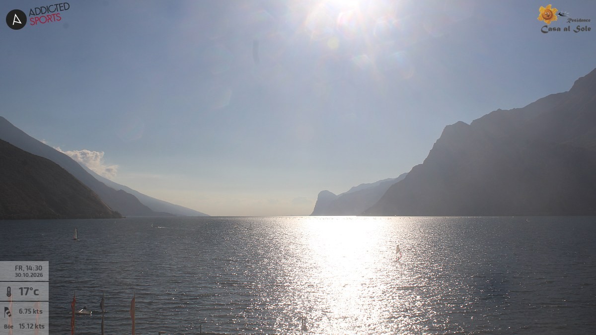 Archiv Foto Webcam Gardasee - Torbole