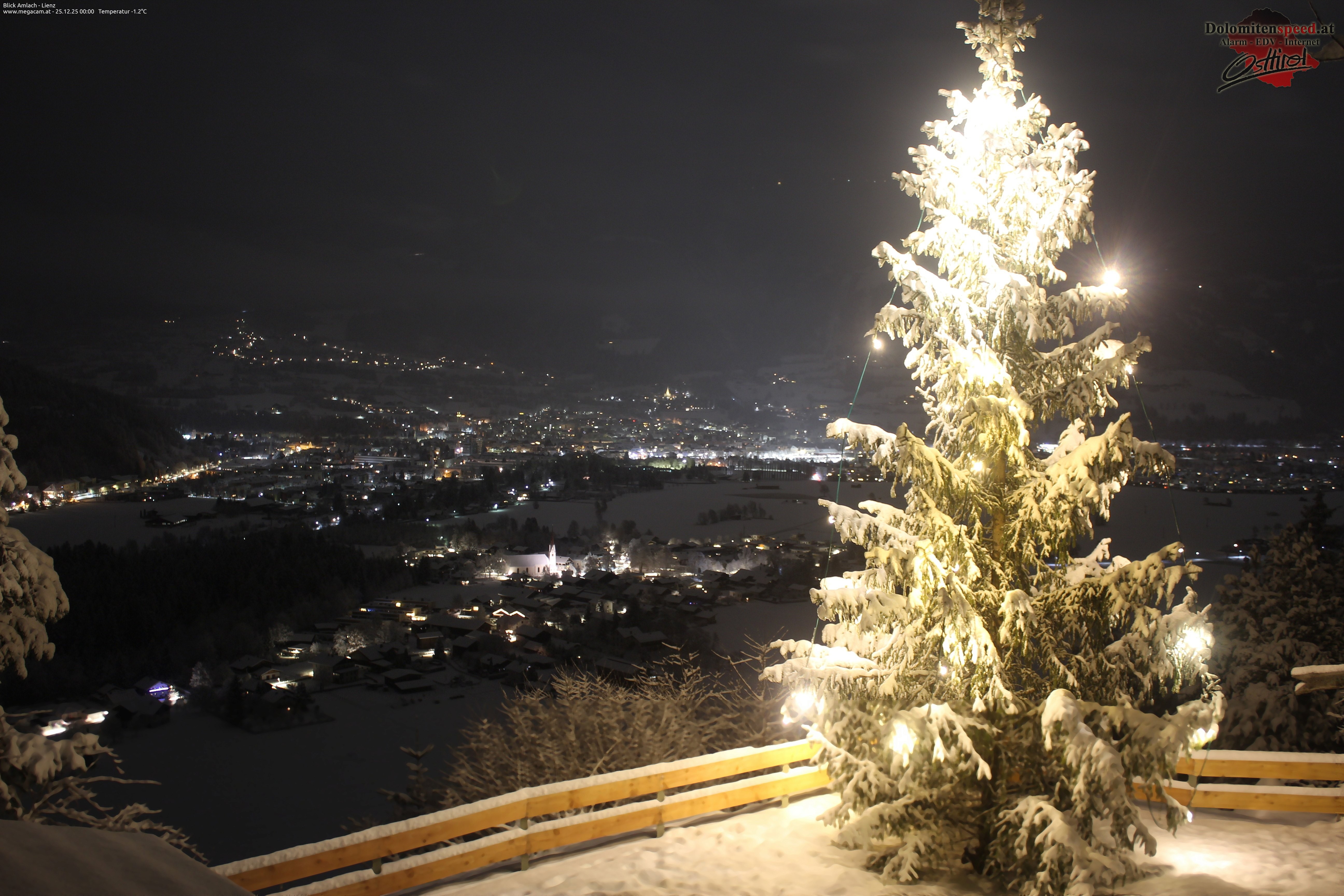 Archiv Foto Webcam Blick Amlach - Lienz - Osttirol