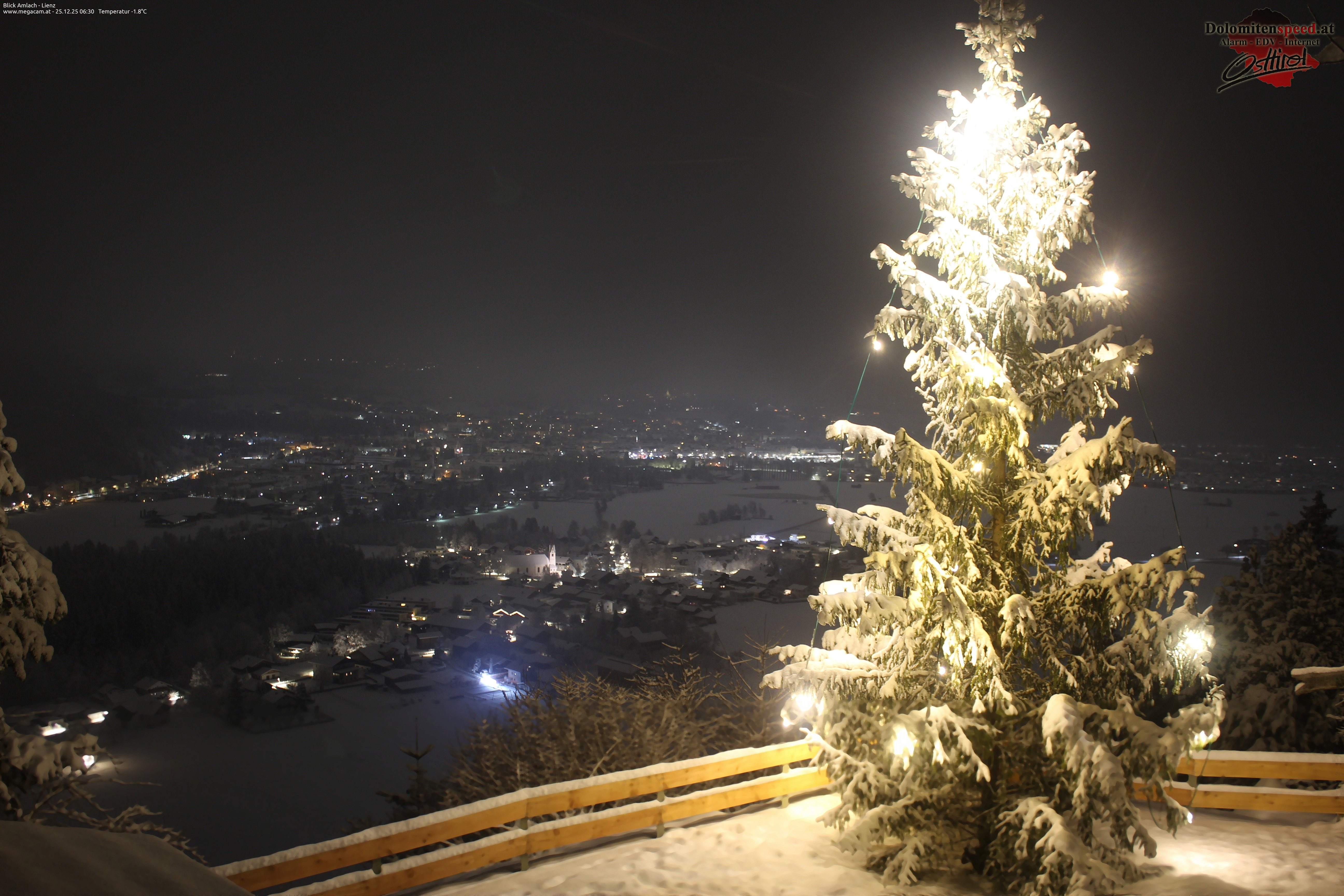 Archiv Foto Webcam Blick Amlach - Lienz - Osttirol