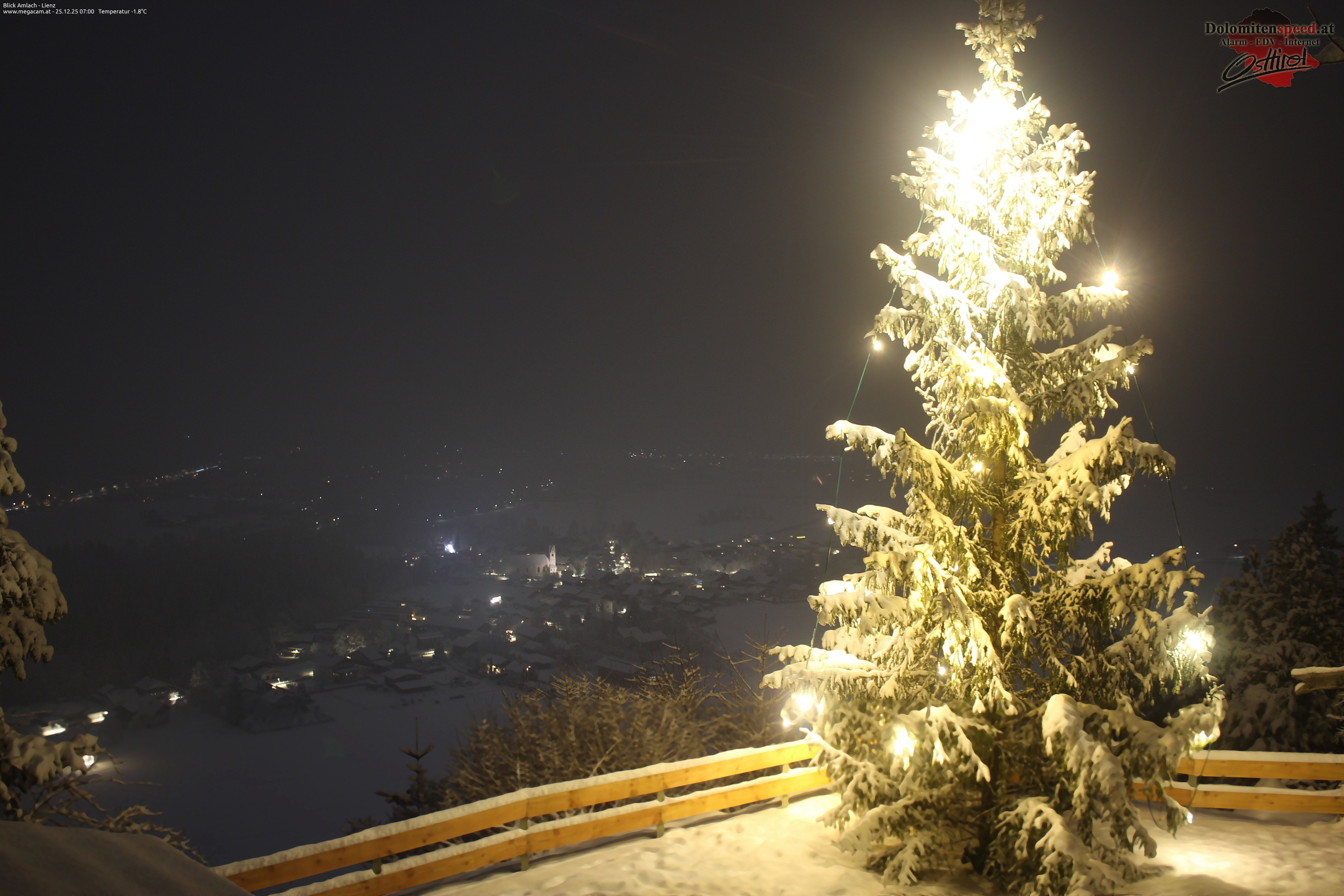 Archiv Foto Webcam Blick Amlach - Lienz - Osttirol
