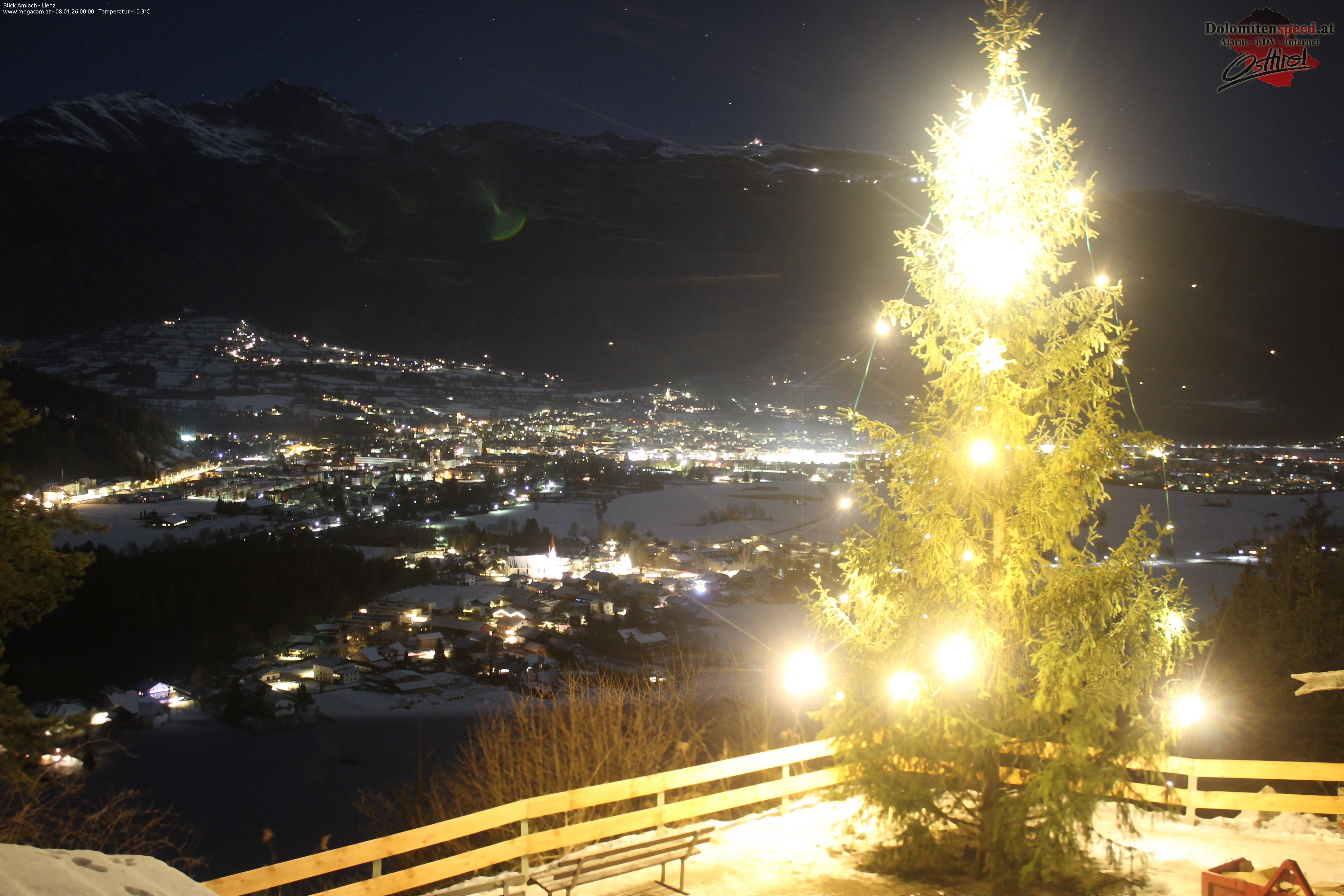 Archiv Foto Webcam Blick Amlach - Lienz - Osttirol