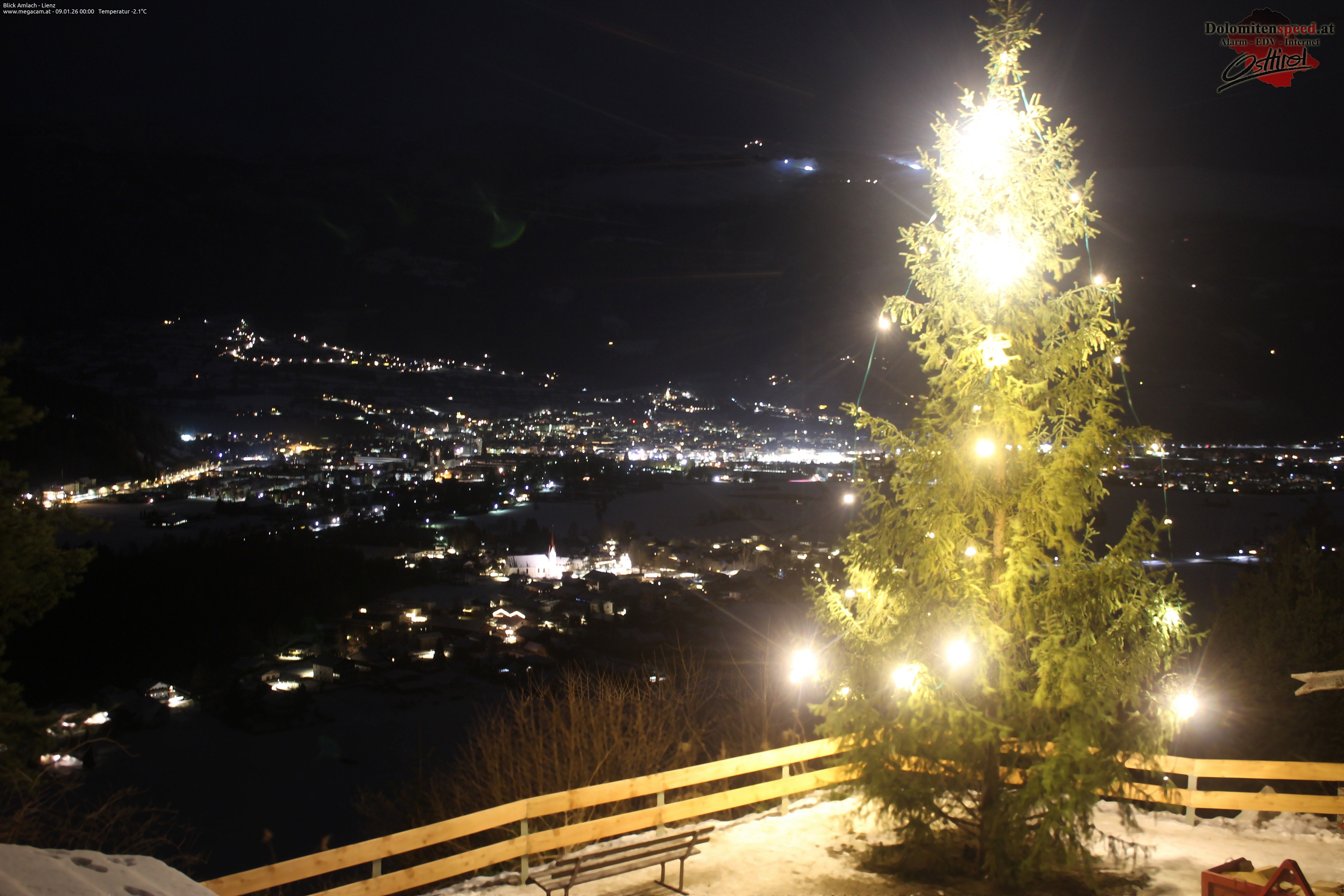 Archiv Foto Webcam Blick Amlach - Lienz - Osttirol