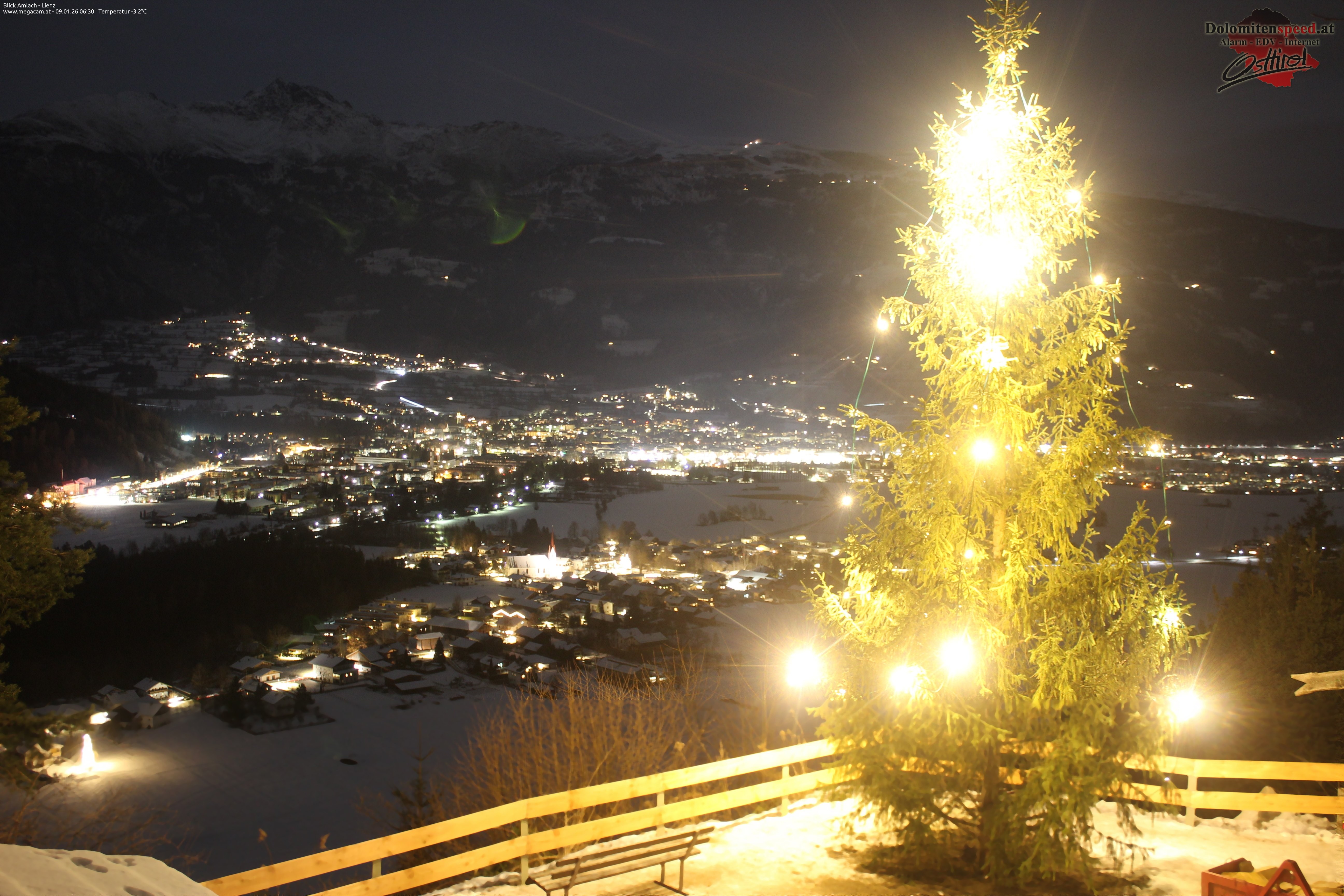 Archiv Foto Webcam Blick Amlach - Lienz - Osttirol