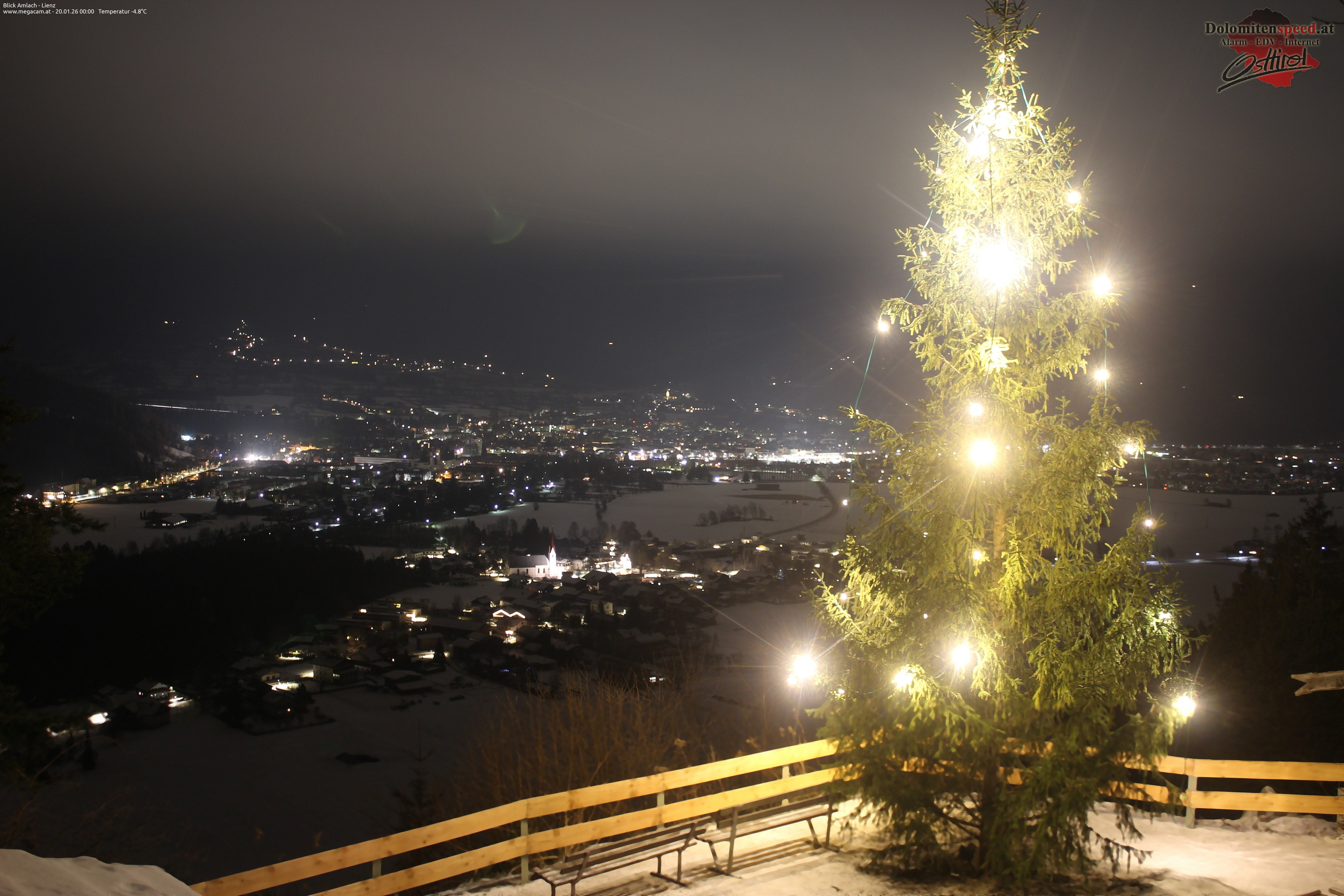 Archiv Foto Webcam Blick Amlach - Lienz - Osttirol