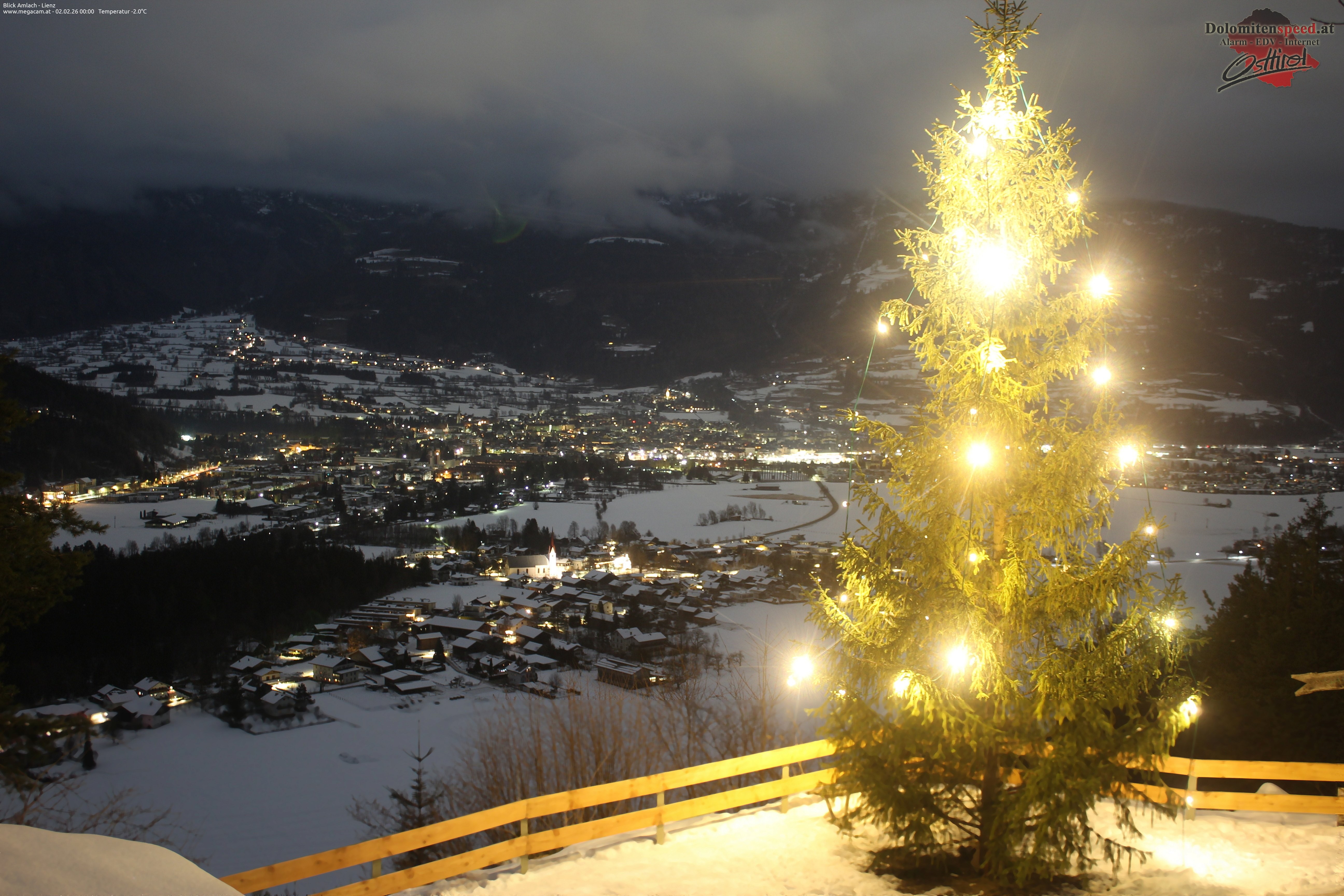 Archiv Foto Webcam Blick Amlach - Lienz - Osttirol