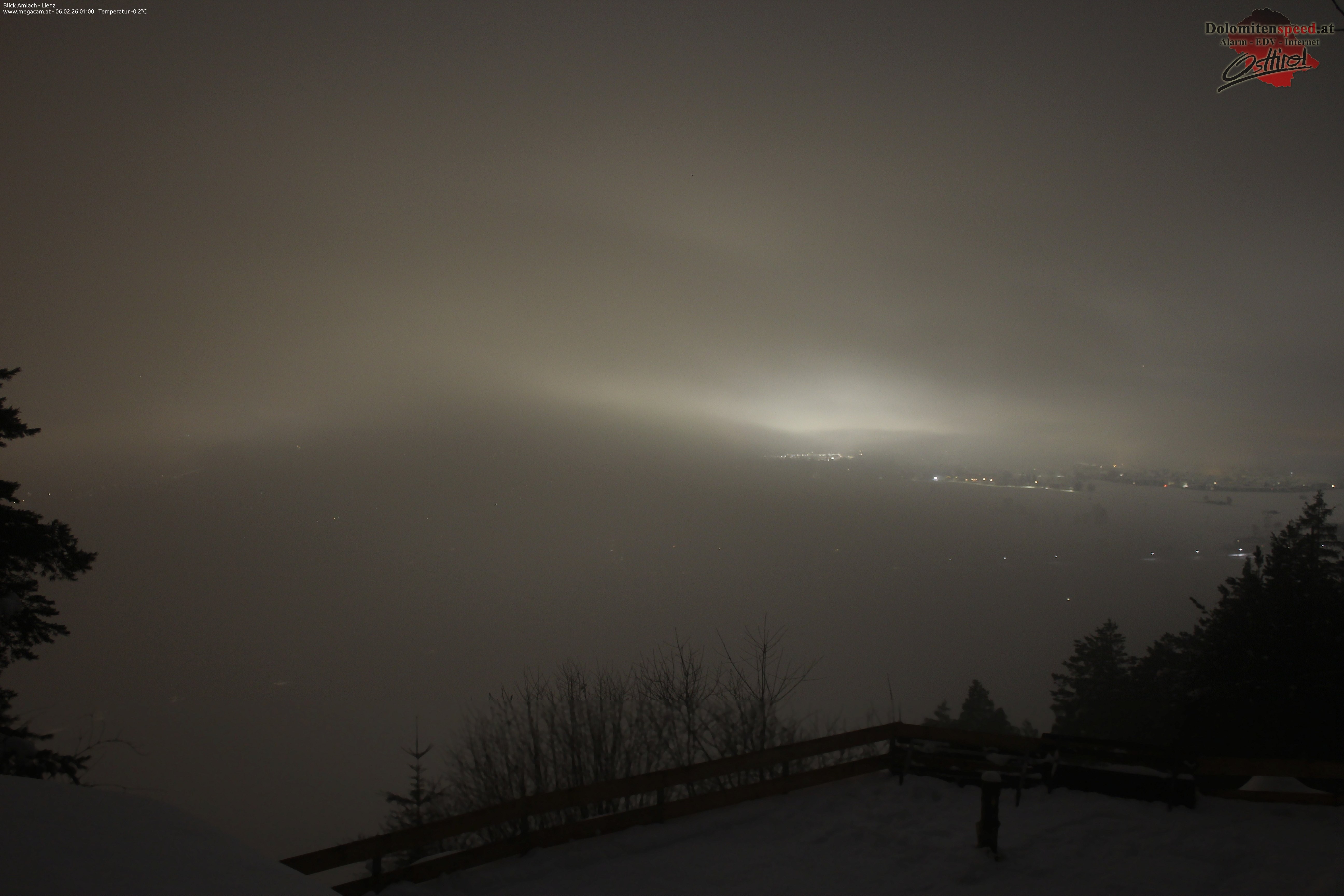 Archiv Foto Webcam Blick Amlach - Lienz - Osttirol
