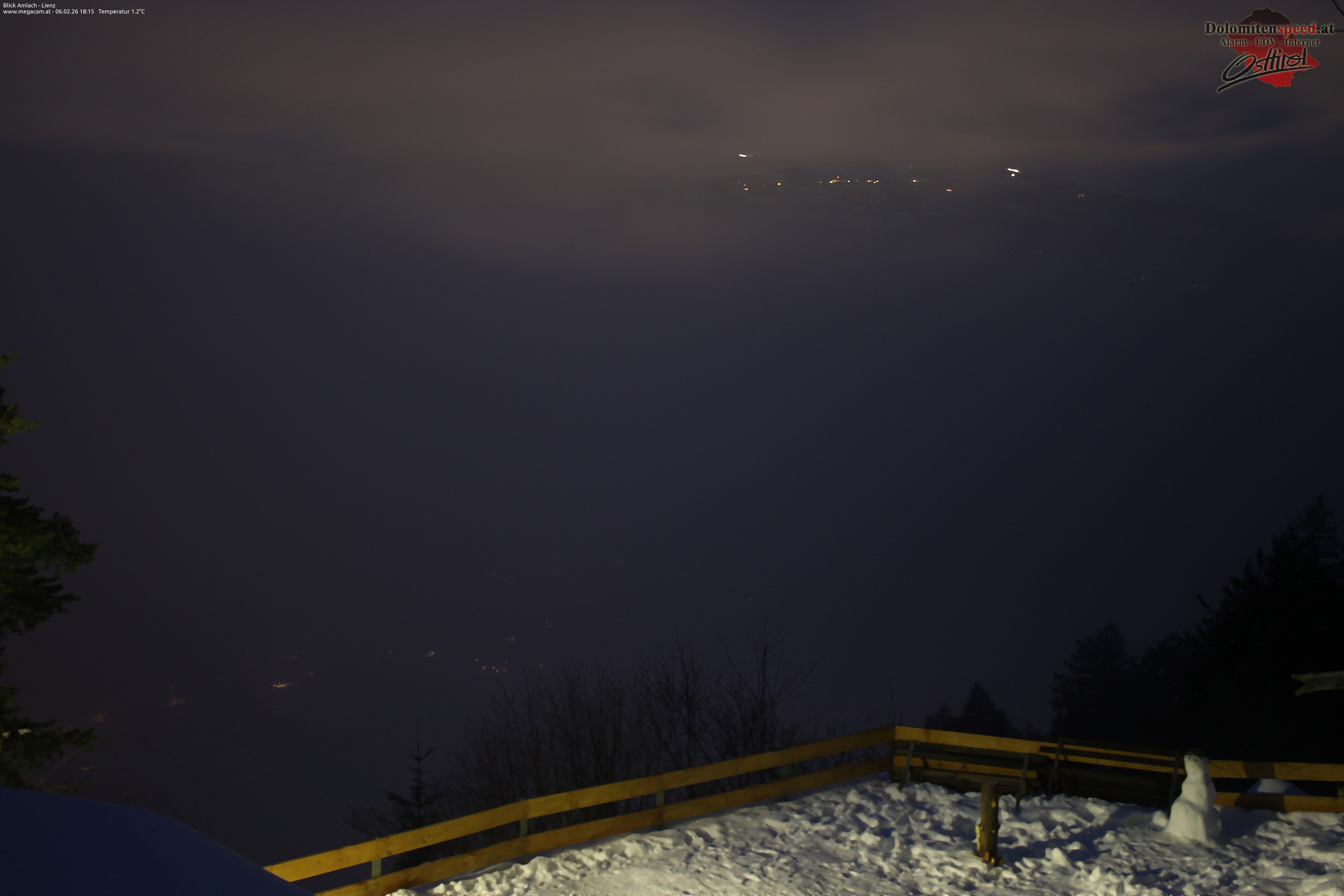 Archiv Foto Webcam Blick Amlach - Lienz - Osttirol