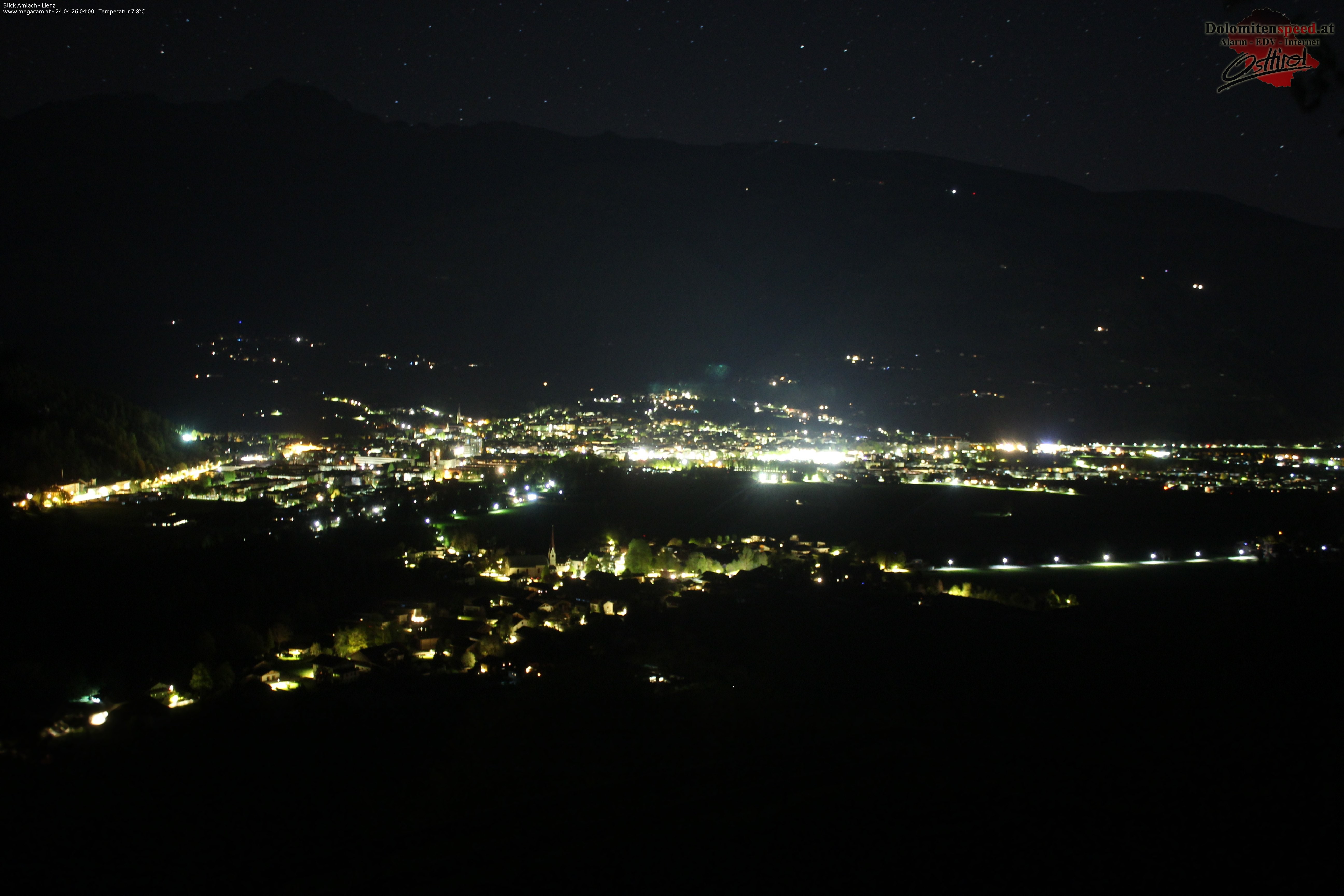 Archiv Foto Webcam Blick Amlach - Lienz - Osttirol