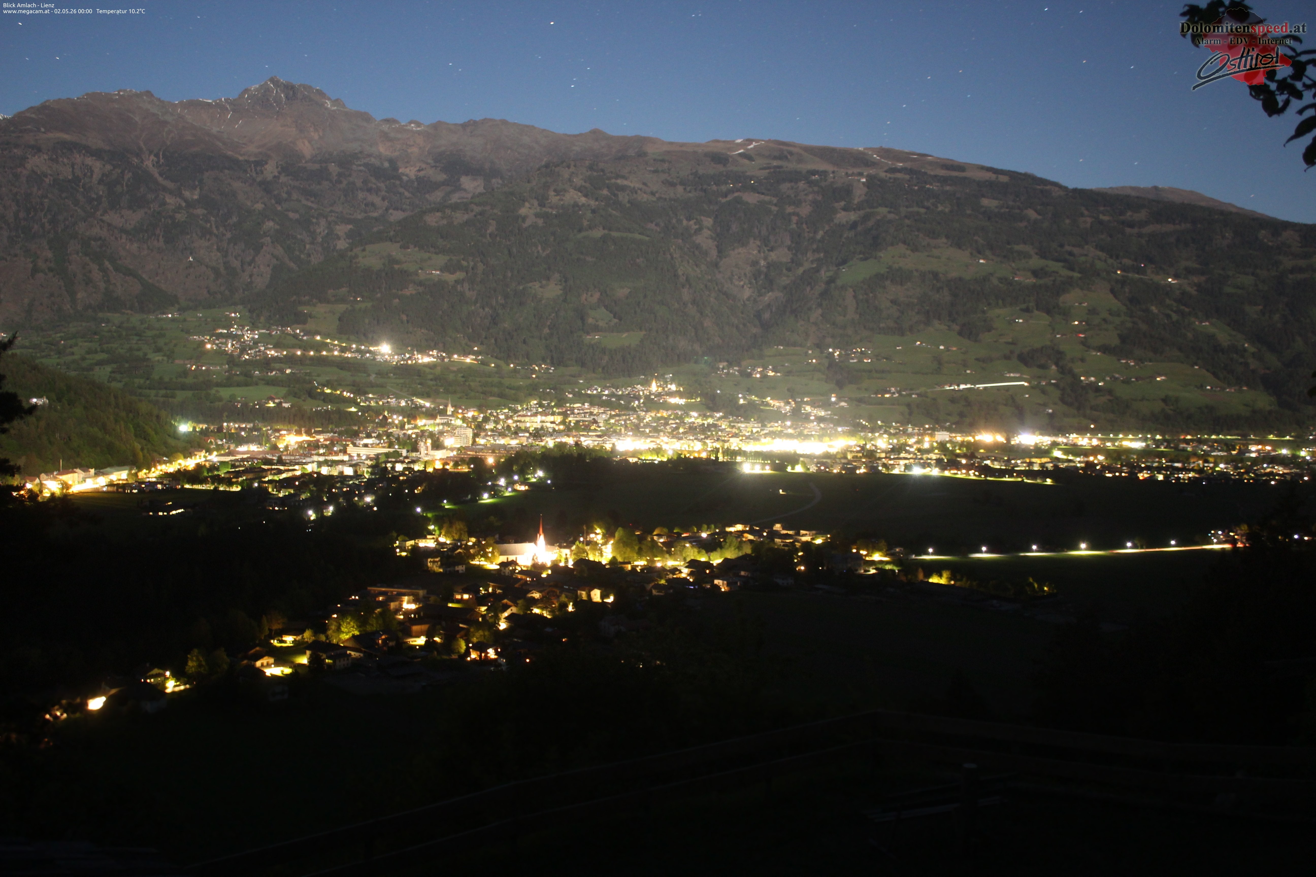 Archiv Foto Webcam Blick Amlach - Lienz - Osttirol