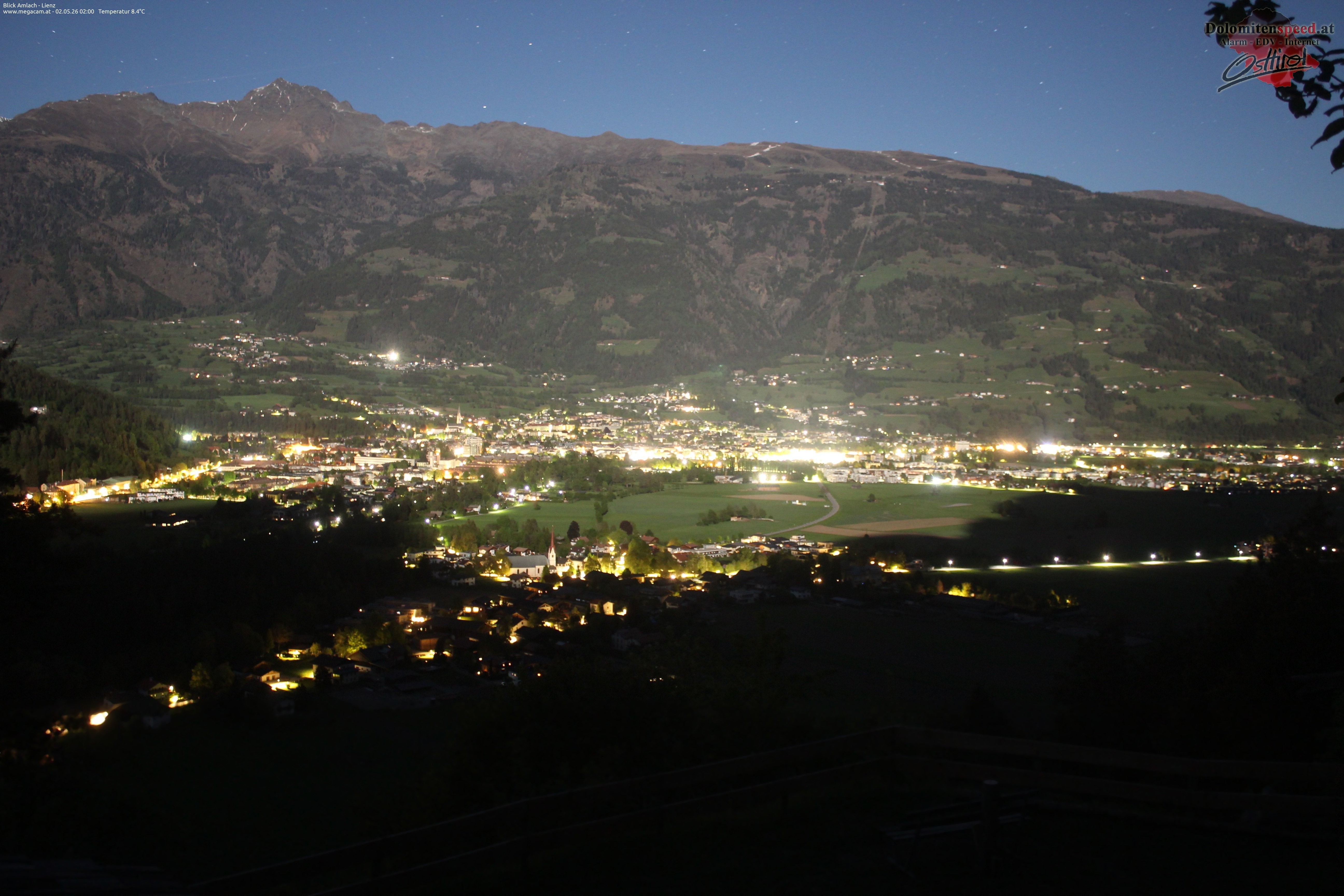 Archiv Foto Webcam Blick Amlach - Lienz - Osttirol